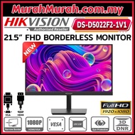 *READY STOCK* HIKVISION 21.5" Full HD HDMI LED Monitor DS-D5022F2-1V1 Commercial Series CCTV PC USE 