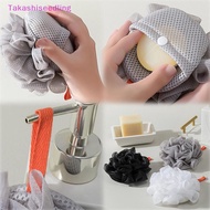 (Takashiseedling) 1 Piece Of Soft Loofah Sponge Bath For Soap 2-in-1 Soap Dispenser And Body Scrub B