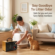 Mold Removal Ozone Generator, Bathroom Air Purifier, Eliminate Musty Odor Kill Dust Mites, Adjustabl