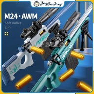 Senjata Mainan Sniper Mainan Gun AWM/702/Pistol mainan hidrogel/M24/M416 Air Soft Gun Rentang 15 Jut