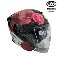 EVO RS9 Roses Helmet (FREE EVO RS9 HELMET & HEVIK HELMET BAG)