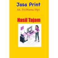 A4 PrintJasa/f4/a5 black white/ color