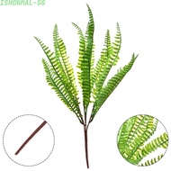 [ISHOWMAL-SG]Artificial Plant Fake LeavesFoliage Bush Home Office Garden Wedding Home Decor-New In 1-