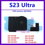 For Samsung Galaxy S23 Ultra SM-S918B/DS S918 S918E/DS S918U Wireless Charging Induction Coil NFC Re