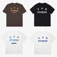 IAB Studio 2026SS Korean Streetwear Unisex Pure Cotton Loose-Fit T-Shirts