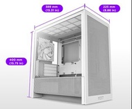 NZXT H3 FLOW MICRO-ATX 機箱 - WHITE 白色