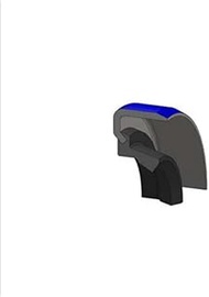 Metric Oil Seal - 25 mm Shaft Dia., 47 mm OD, 7 mm Overall Width, FKM-Viton Lip Material