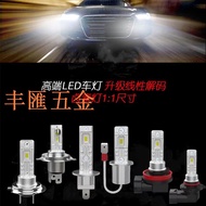 [H3 Fog Light Bulb] Car Headlight H3 Bulb 500W White Z7 Gold H1 Super Bright h11h8h7 Low Beam 12V24V