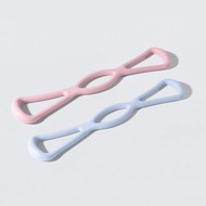 【LOTUS】8字健身拉繩 拉力器 開肩正背拉筋 伸展拉力帶 附收納袋