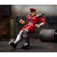 Jada - Street Fighter 2- Articulated Figure of M. Bison 15 cm, Collectable, with Interchangeable Han