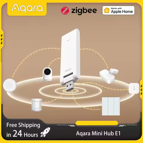 Aqara Smart Gateway E1 Hub Zigbee 3.0 USB Smart Wireless Hub Remote Connect Smart Home for Xiaomi Mi