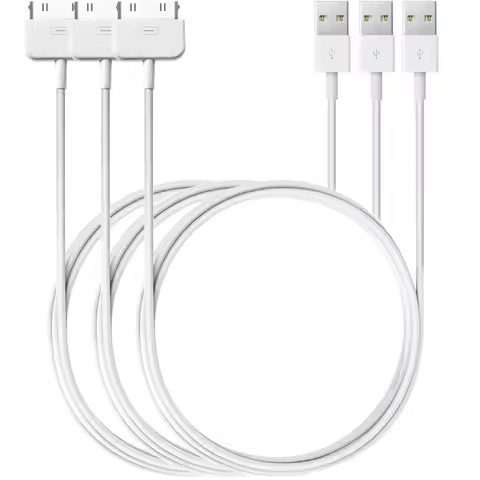 30 Pin USB Charger Cable For IPhone 4 4s 3G 3GS IPad 1 2 3 IPod Adapter Accessories Nano Touch Charg