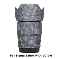 Protective Skin for Sigma 23 F1.4 DC DN Decal Skin for 23MM 1.4 DCDN SONY E mount Fuji X Lens Anti S