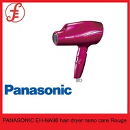 PANASONIC EH-NA98 hair dryer nano care Rouge 1800W (98 EHNA98)