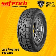 SAFERICH FY-215/70R16 TIRE/TYRE-100S/T*FRC86 HIGH QUALITY PERFORMANCE TUBELESS TIRE