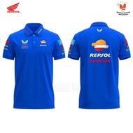 Polo shirt Tshirt Kaos Kerah Team Repsol Honda MotoGP