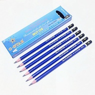 [BUY MORE SUPER CHEAP] [P333 GREEN] Box of 12 Gstar P333 / 333 GREEN wooden pencils of many types 2B