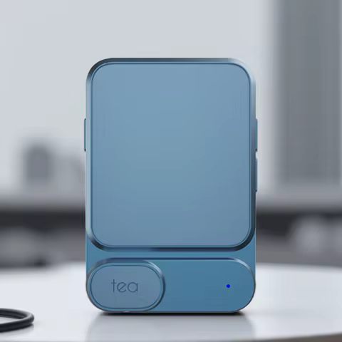 Khadas Tea Portable USB DAC, Magnetic Bluetooth Headphone Amplifier, 8H Play, ES9281AC Pro, APP Supp