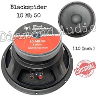 Speaker Komponen Blackspider 10Md50 500Watt 8 Ohm 10 Inch Full Range
