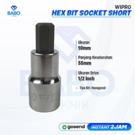 MATA HEX BIT SOCKET WRENCH L 1/2" HEX BIT SOCKET 10X55 mm