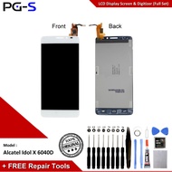 FullSet Ori LCD Alcatel Idol X 6040D 6040A 6040E LCD Touch Screen & Digitizer White