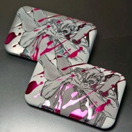 Final Fantasy VII Sephiroth X Cloud Tinplate Badge - Ita Bag Charm Anime Collectible for FF7 Fans Pe