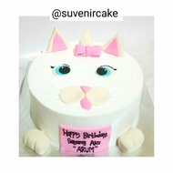 cake kucing/kue ulang tahun kucing/kue ultah kucing/cat cake