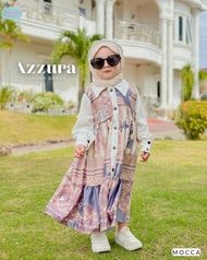 Gamis anak perempuan terbaru Original zalira Kids UMUR 7 BULAN- 6 TAHUN paling Laris | Azura Series