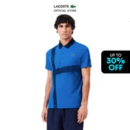 Lacoste Men's Tennis X Novak Djokovic Polo Shirt - Performance ( Blue / Green ) - DH8971