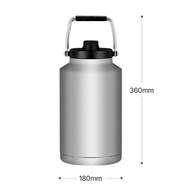 [BELLROCK] Stainless Steel Water Jug 5.5L | Insulated Camping Water Container