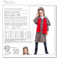 WUYIMEI | Sherlock Holmes Cosplay Costume Medium Ages