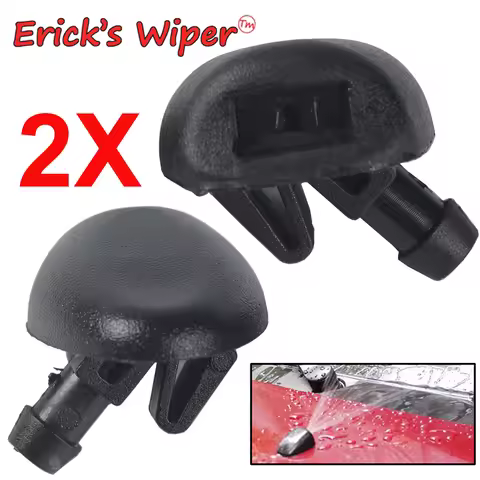 Erick's Wiper 2Pcs Front Windshield Wiper Washer Jet Nozzle For Citroen C2 C5 6438J2 6438E6 6438AV 6