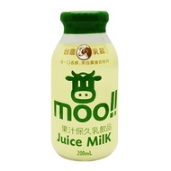 【台農乳品】moo!!保久乳飲品-果汁 (200ml x 24瓶)