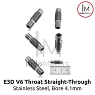 E3D V6 3D Throat Printer Heat break Straight-Through 4.1mm