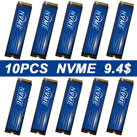 Batch/10PCS M2 SSD NVMe 256GB Goldenfir M.2 PCIe 128GB 256GB 512GB 1TB Internal Hard Drive 2280 for 