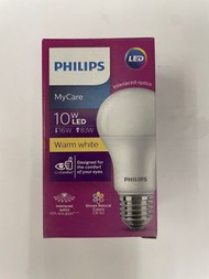 10W LED warm white E27 Lamp 3000K 220-240Vac (飛利蒲) （HK$20/pc）黃光