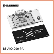 Barrow GPU Water Block For ZOTAC RTX 4090 AMP Extreme AIRO / TRINITY OC Graphics Card Cooler With Ba