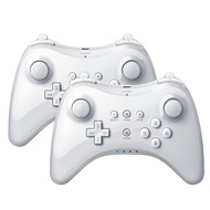 Wireless CLASSIC Pro Controller จอยสติ๊ก Gamepad สำหรับ Nintendo Wii U Pro ด้วยสาย USB