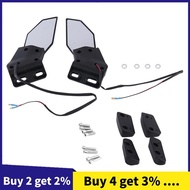 1 Pair Motorcycle Rearview Side Mirror  for   ZX6R ZX10R ZX12R