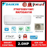 Daikin FTKF50C / RKF50C R32 Gin-ION Filter WIFI Standard Inverter Smart Control Wall Mounted Air Conditioner FTKF Series (Indoor)
