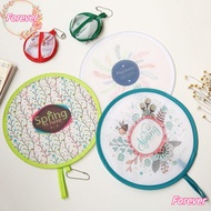 FOREVER Pocket Fan, Gift PET Cartoon Small Fan, Mini Foldable Pocket Cloth Fan