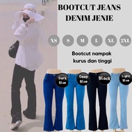 Seluar BOOTCUT Women BOOTCUT Jeans Pant For Women Good Quality Seluar Jeans Bootcut For Ladies Perem