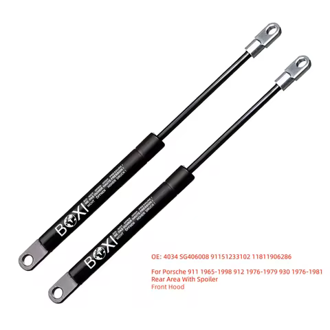 BOXI 2Pcs Hood Lift Supports For Porsche 911 1965-1998 912 1976-1979 930 1976-1981 Rear Area With Sp