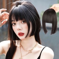 Cute Princess Bangs Wig Middle Part Wig Piece Two Sides Wig Piece Naturally Trimmed Fringe Piece Jap