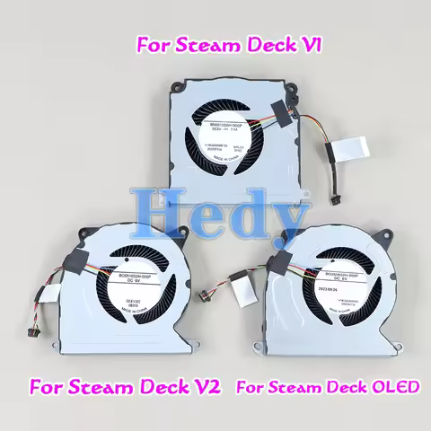 1PCS Original New For SteamDeck V1 Fan For SteamDeck OLED Replacement CPU Cooling Fan For Steam Deck