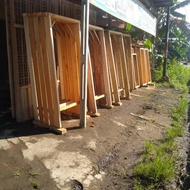 kusen pintu kayu jawa lokal ( mahoni / waru / akasia )