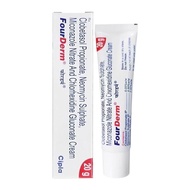 India FourDerm athlete's foot cream imported fungus infectio#印度FourDerm脚气膏进口真菌感染灰指甲脚气止痒臭脚脱皮杀菌止痒0804