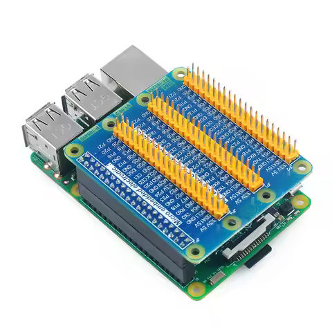 Universal 3 GPIO Ports Multifunction Extended RPI B+/2B/3B+/4B GPIO Expansion PCB Board For Raspberr