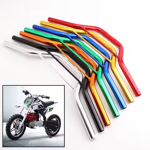 Motorcycle 7/8" 22mm Aluminum Handlebar For 47cc 49cc 50cc dirt pit bike motocross Mini Dirt Pit Bik