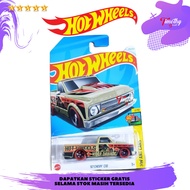 Hot Wheels 67 Chevy C10 Keep Driving Cream HW Art Cars